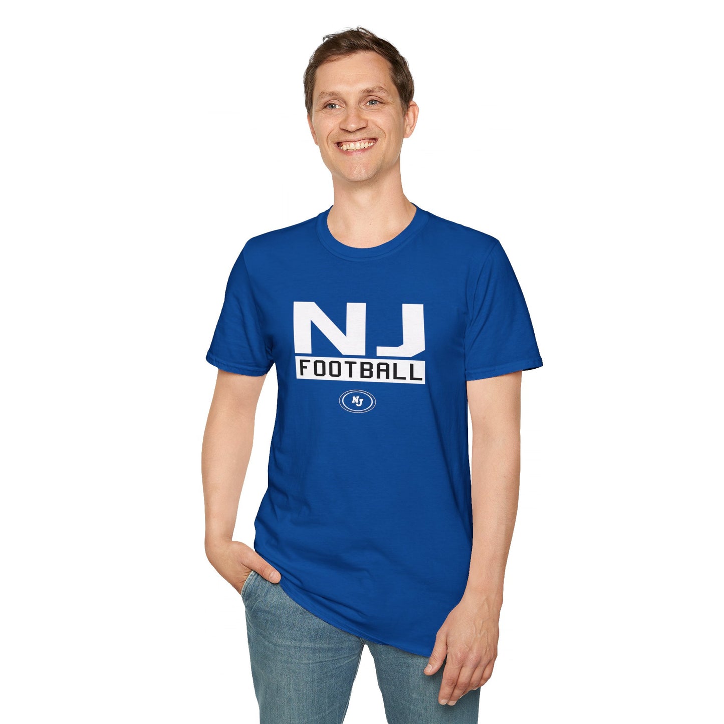 NJ Football Unisex Softstyle T-Shirt