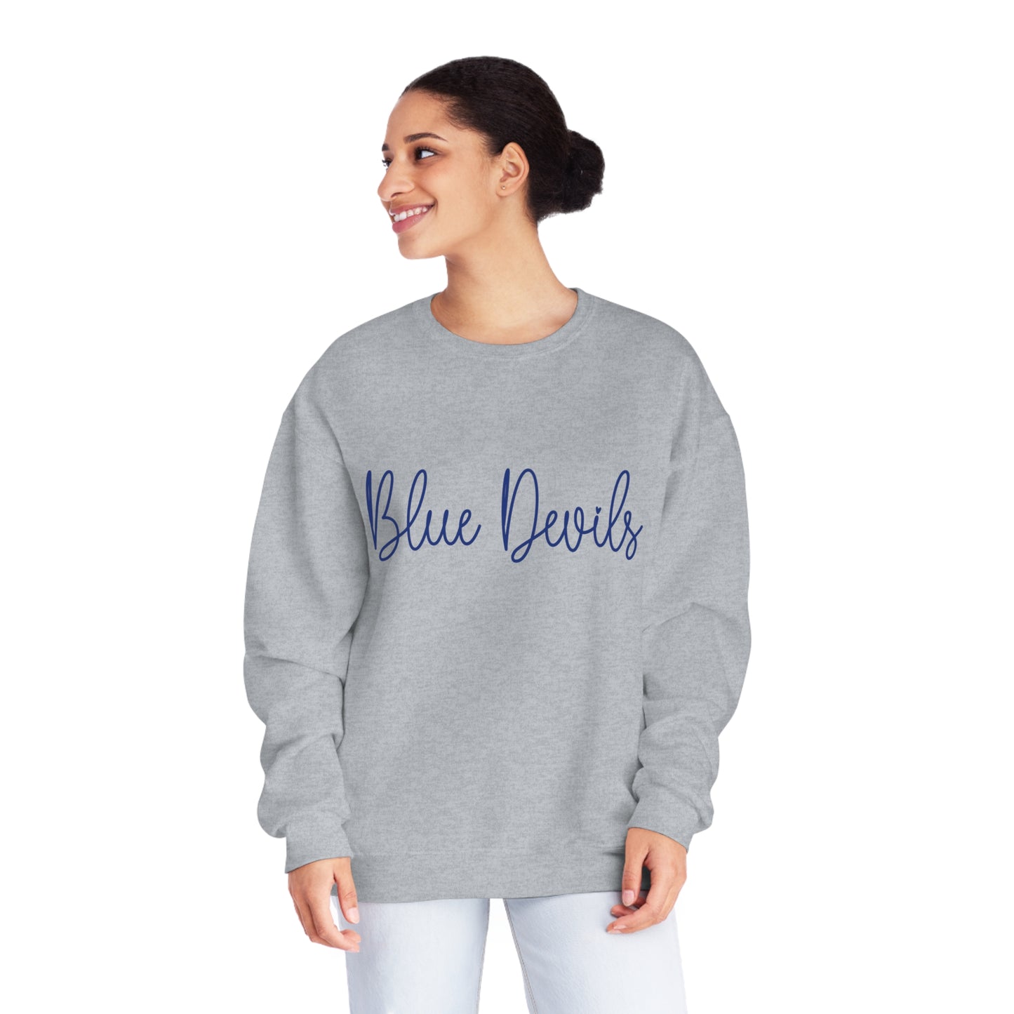 Blue Devils Script Crewneck Sweatshirt