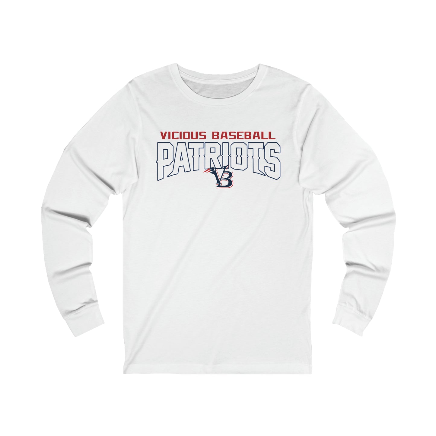 VB Patriots Jersey Long Sleeve Tee