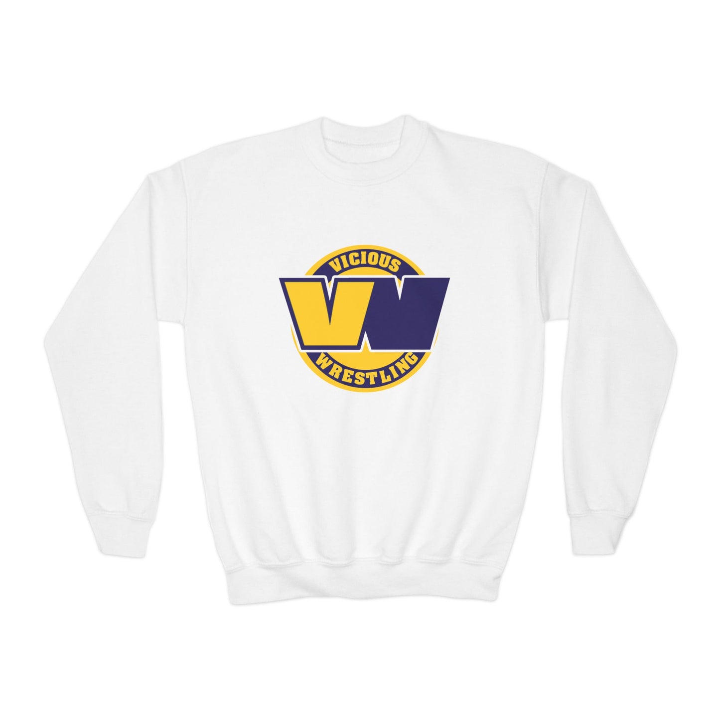 Vicious Wrestling Youth Crewneck Sweatshirt