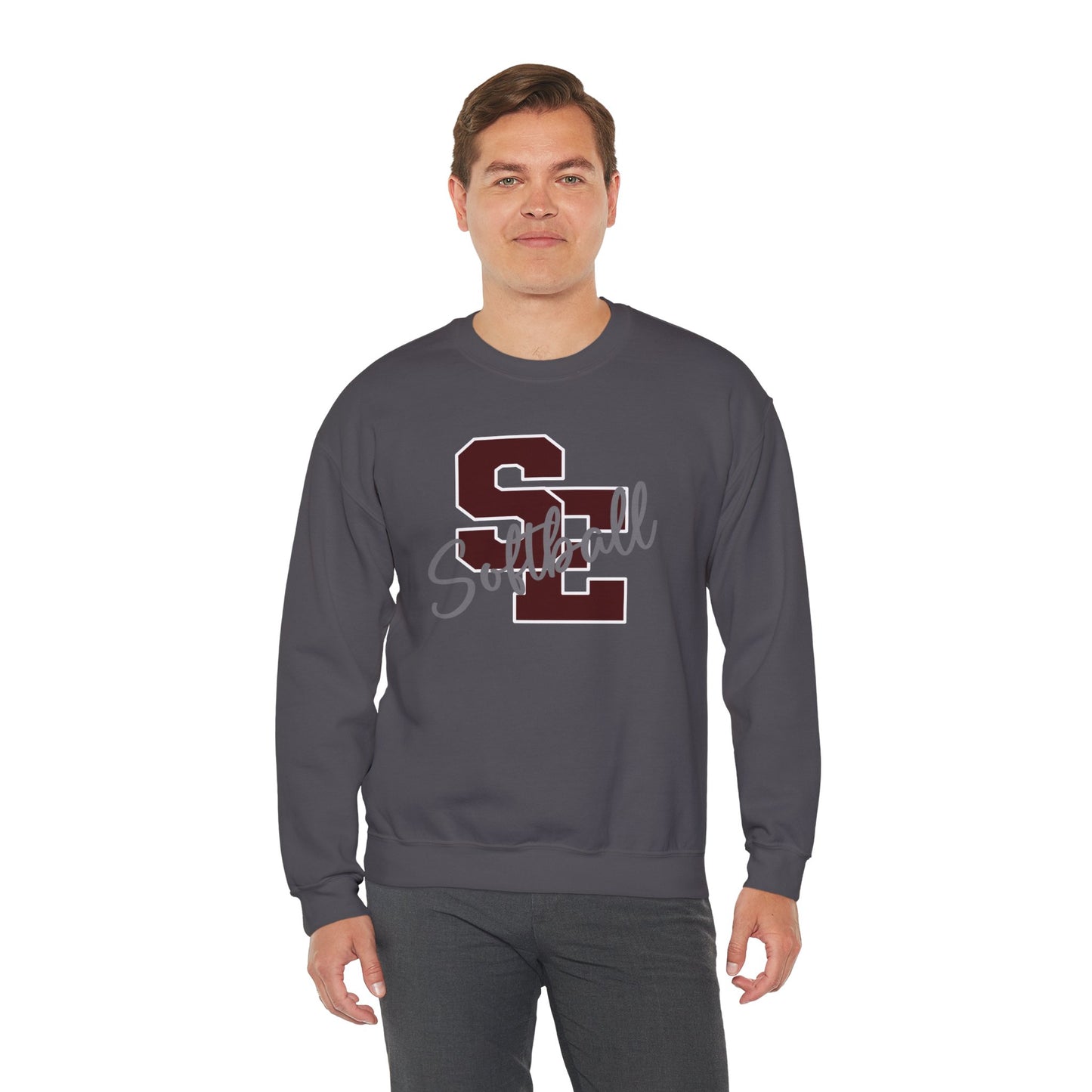 SE Softball Heavy Blend™ Crewneck Sweatshirt