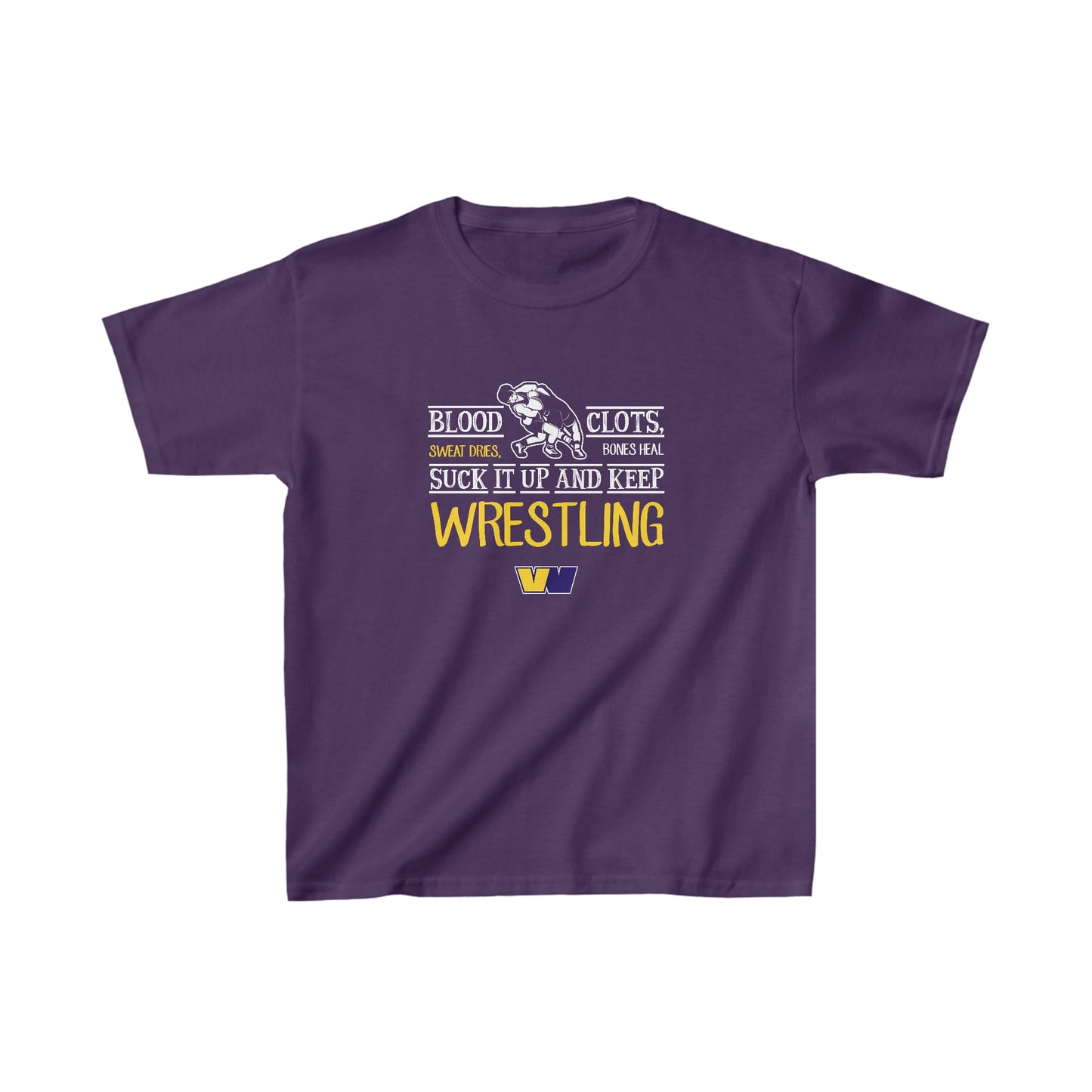 Vicious "Keep Wrestling" Kids Heavy Cotton™ Tee