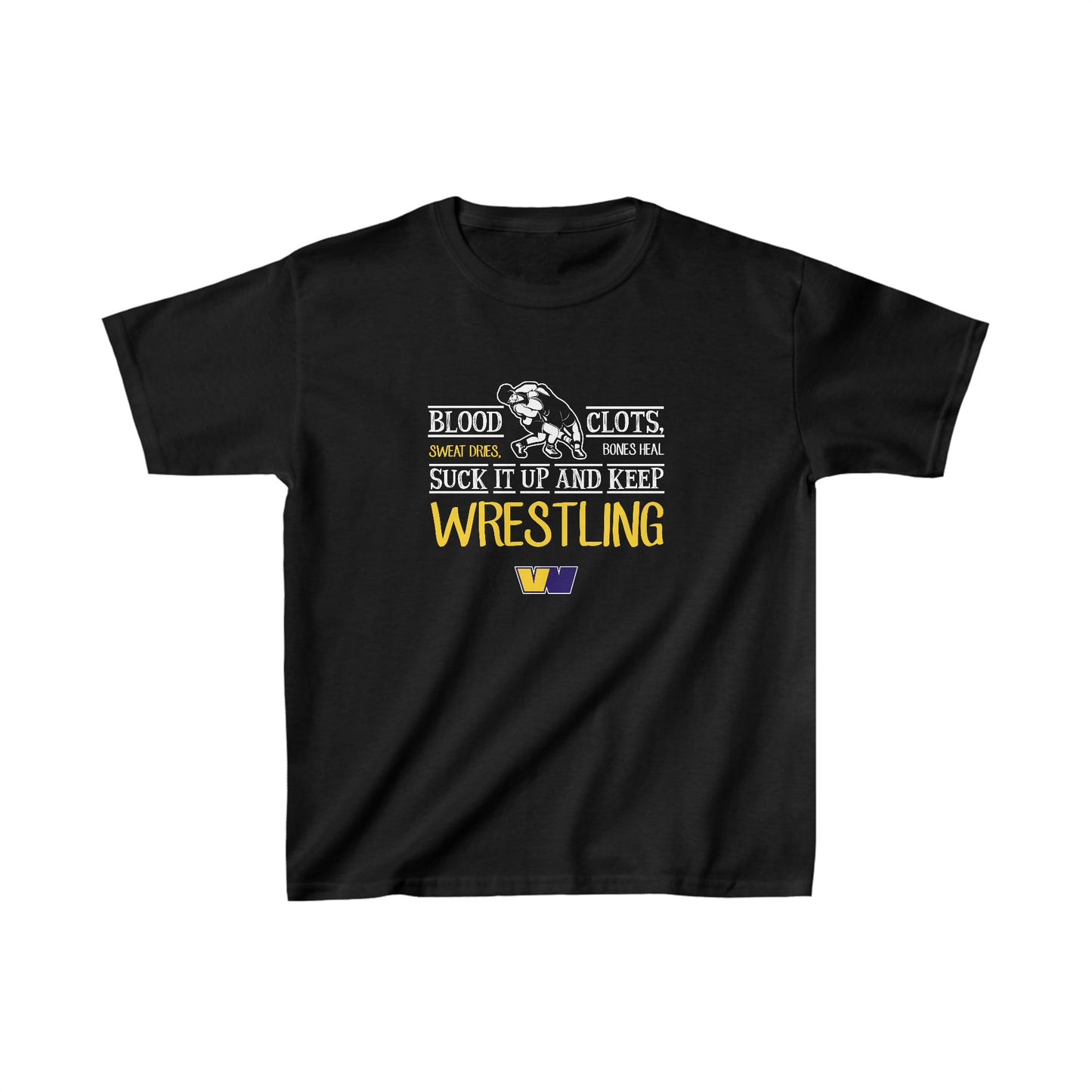 Vicious "Keep Wrestling" Kids Heavy Cotton™ Tee