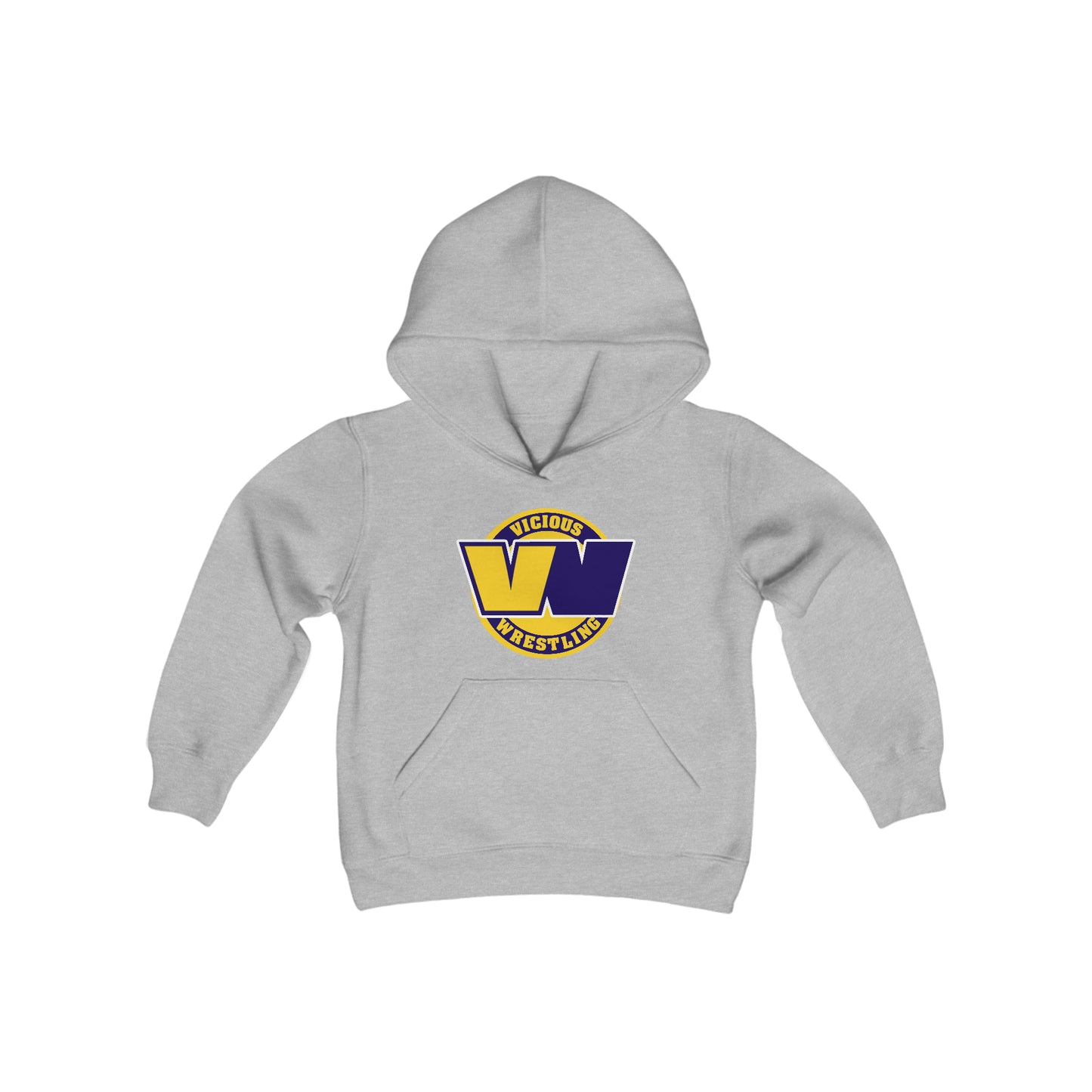 Vicious Wrestling Youth Heavy Blend Hooded Sweatshirt