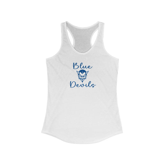Women's Racerback Tank - Blue Devils