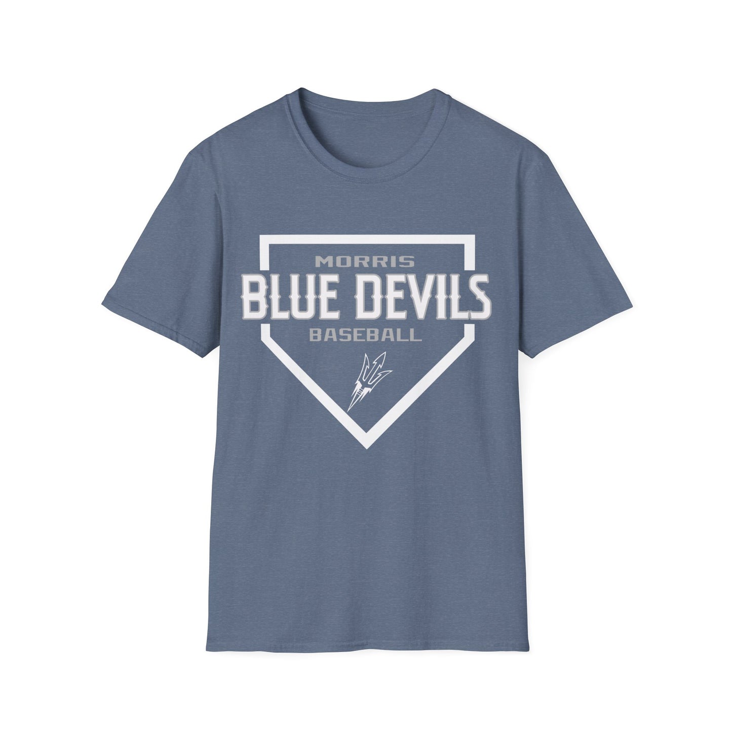 Morris Baseball Plate Softstyle T-Shirt