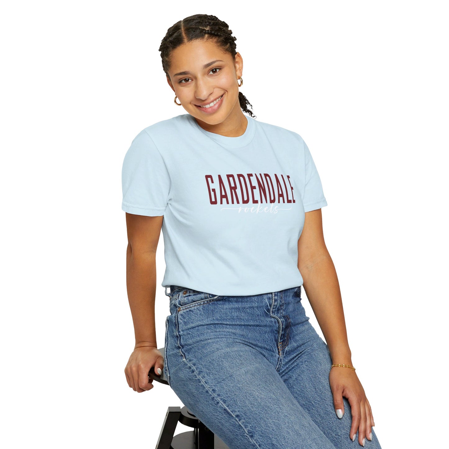 Gardendale Rockets Unisex Garment-Dyed T-shirt