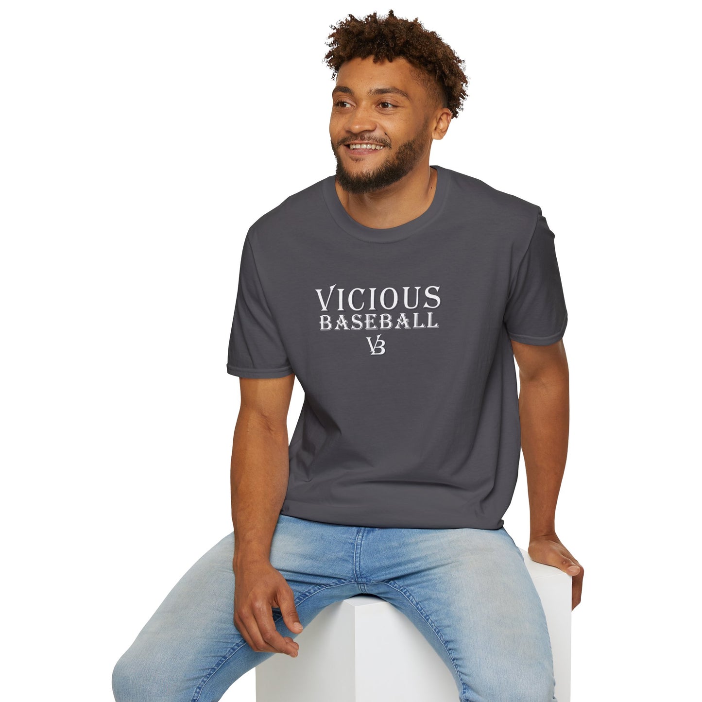 Vicious Baseball Unisex Softstyle T-Shirt