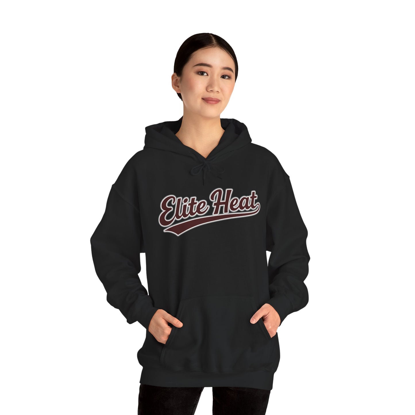 Elite Heat Hoodie — Retro Script Pullover