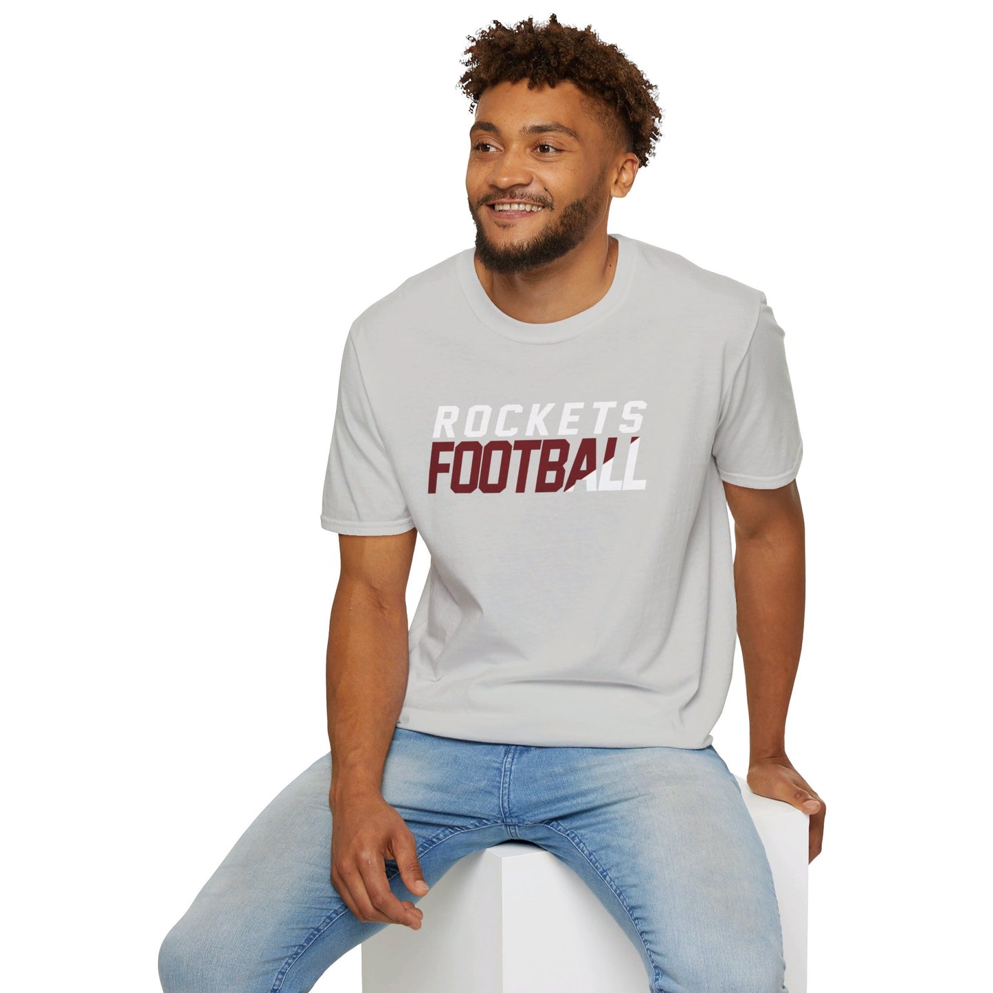 Rockets FootbALL Unisex Softstyle T-Shirt