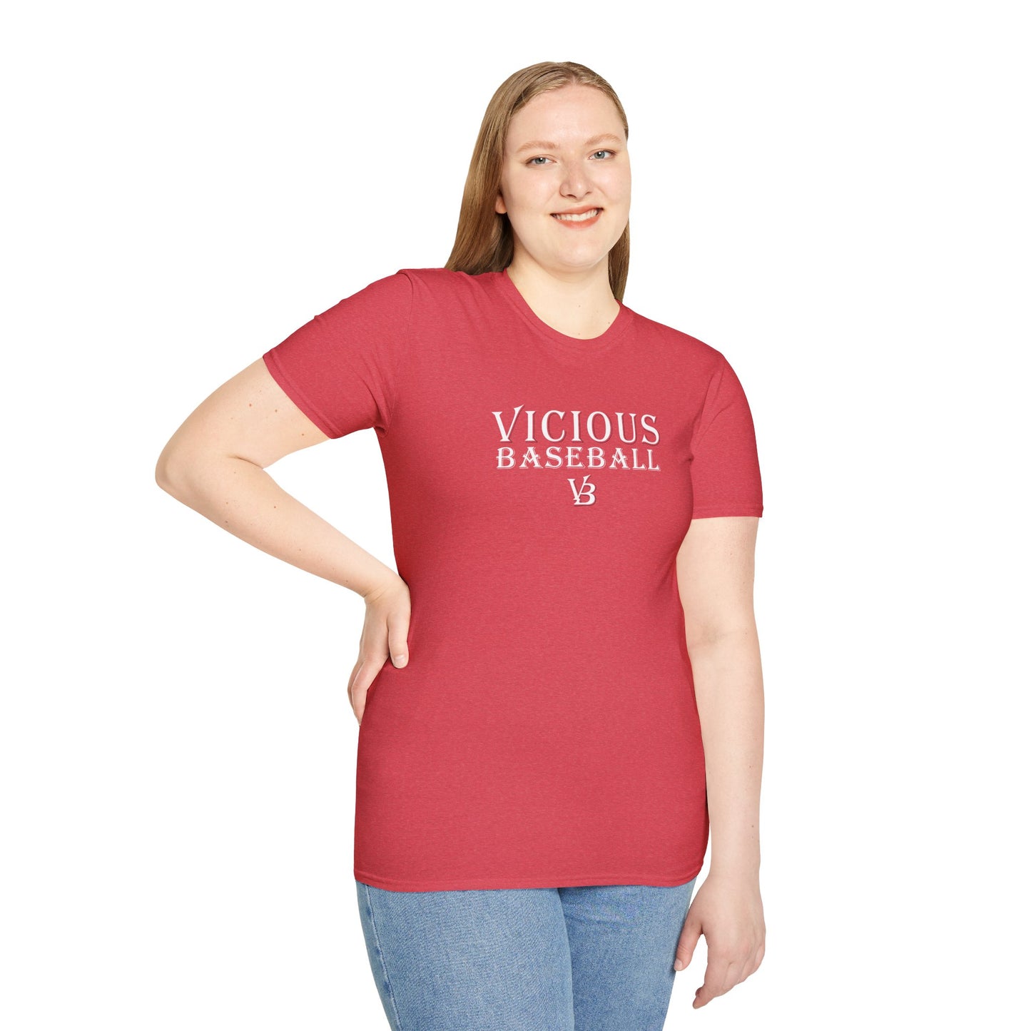 Vicious Baseball Unisex Softstyle T-Shirt