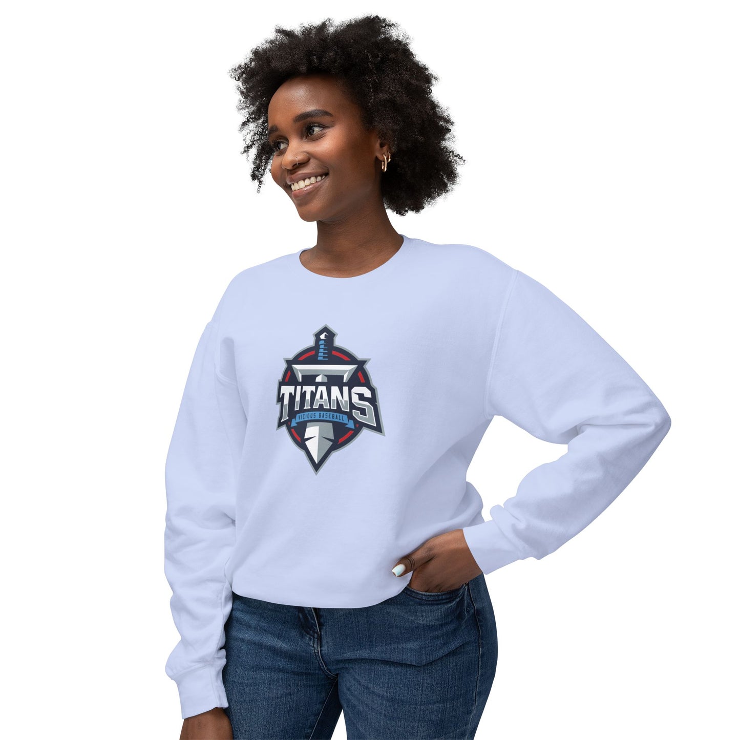 VB Titans Unisex Lightweight Crewneck Sweatshirt