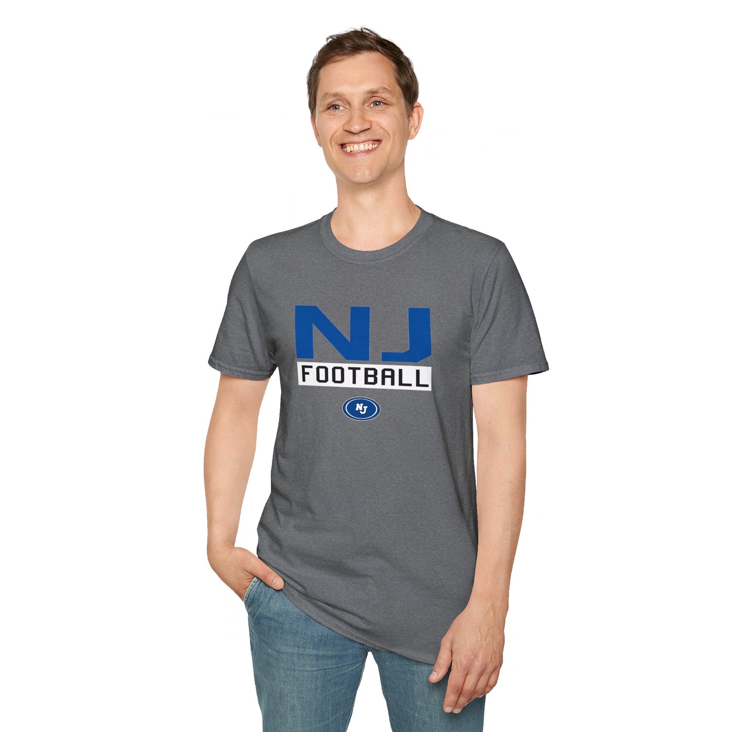 NJ Football Unisex Softstyle T-Shirt