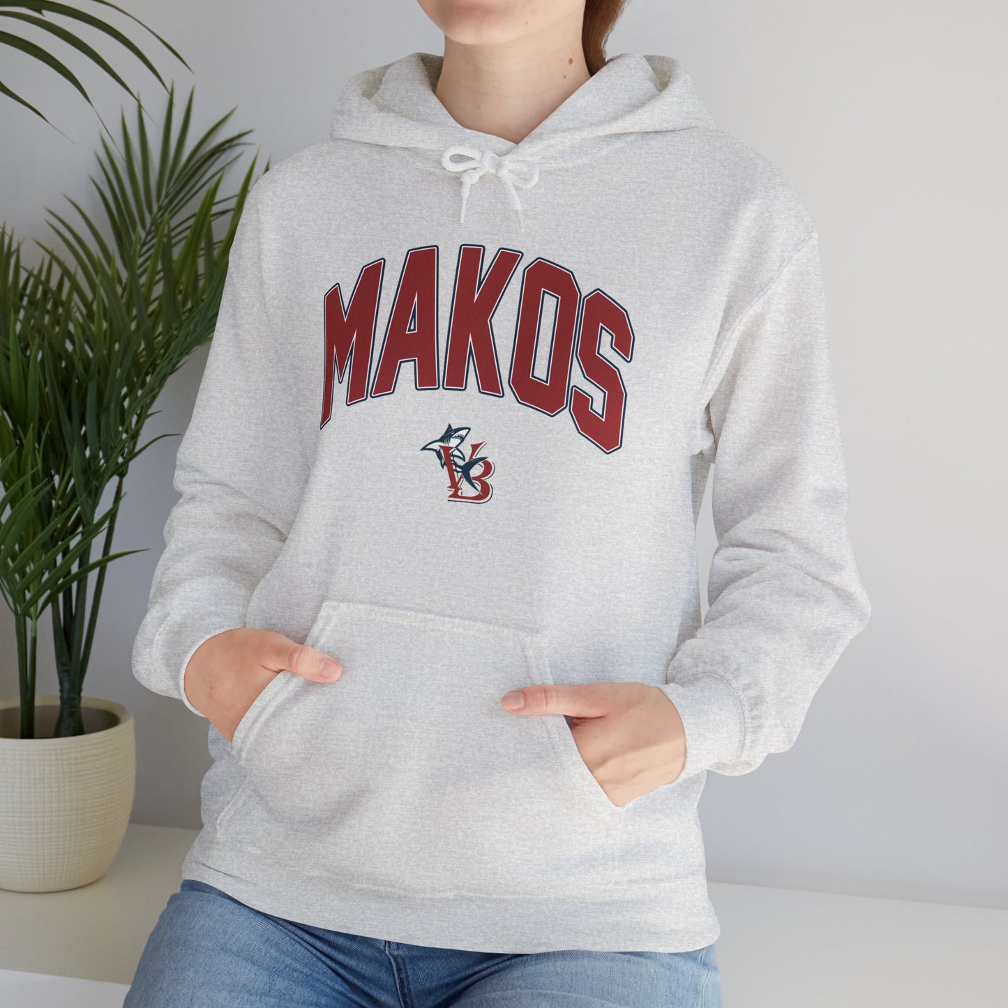 VB MAKOS Heavy Blend Hooded Sweatshirt - Team Spirit Apparel