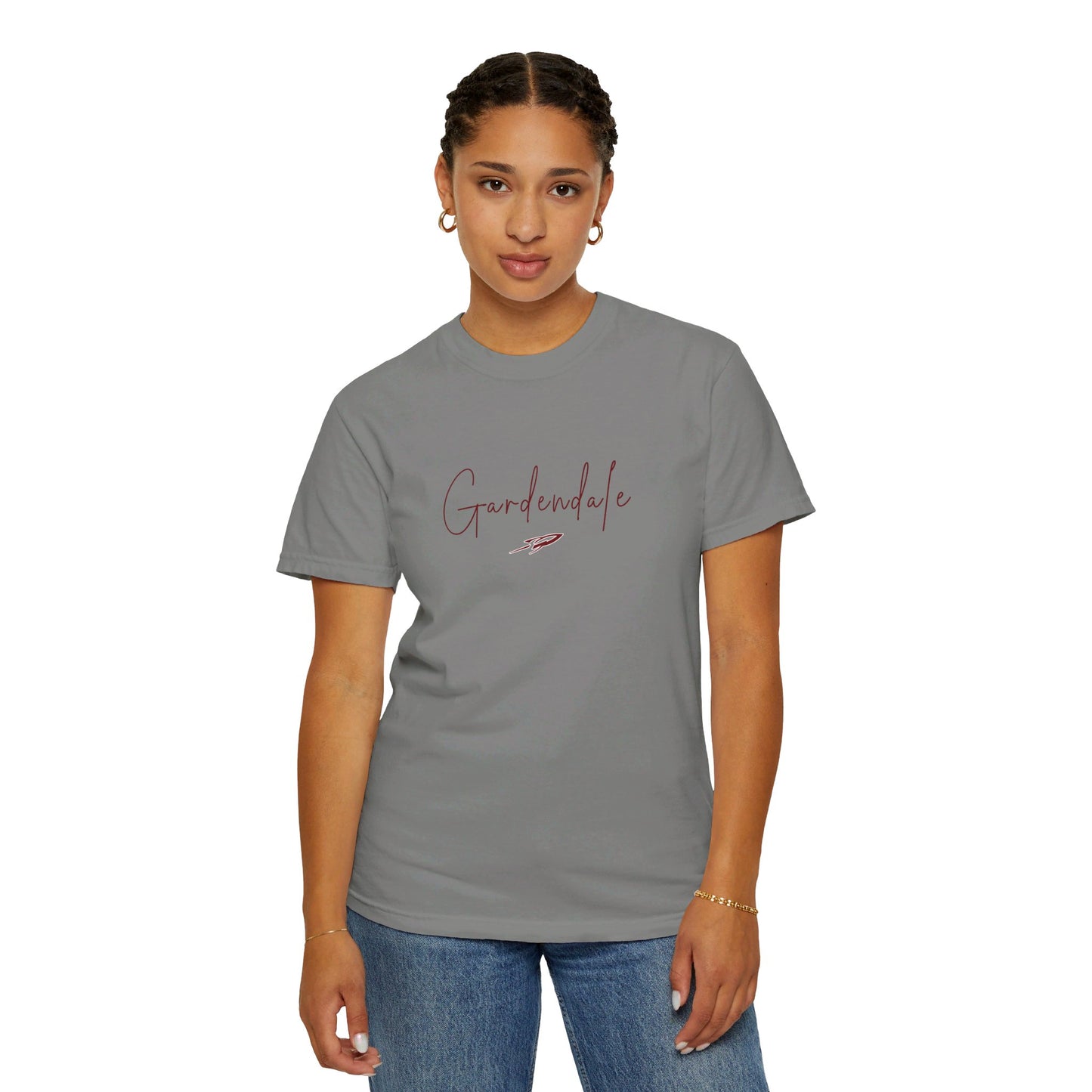 Gardendale Script Unisex Garment-Dyed T-shirt