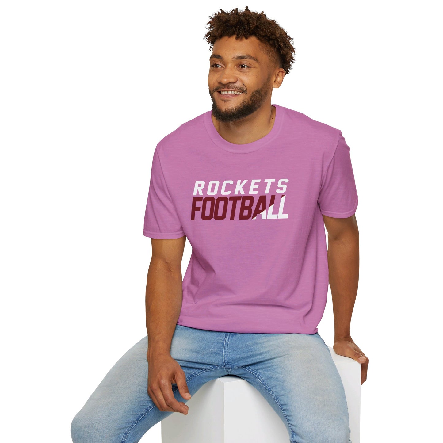 Rockets FootbALL Unisex Softstyle T-Shirt