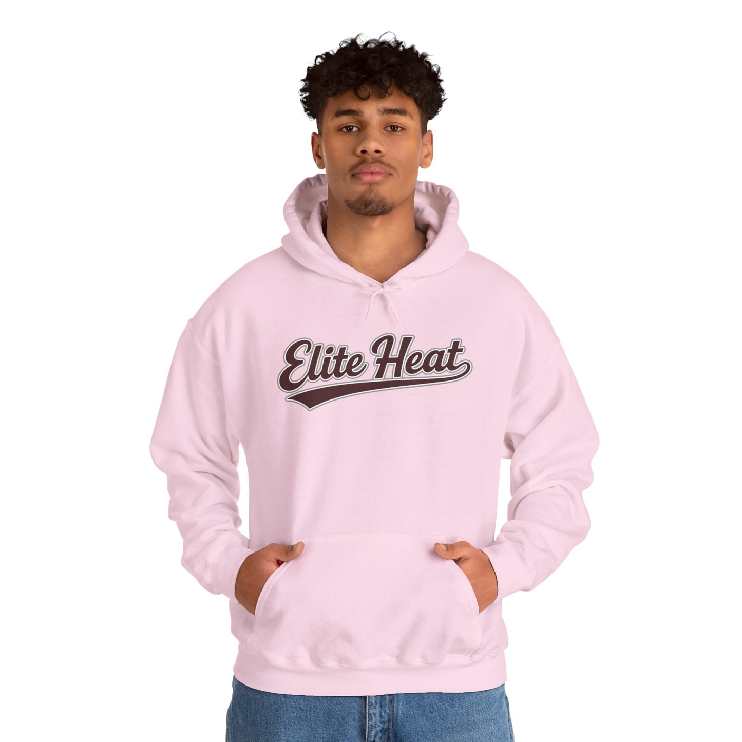 Elite Heat Hoodie — Retro Script Pullover