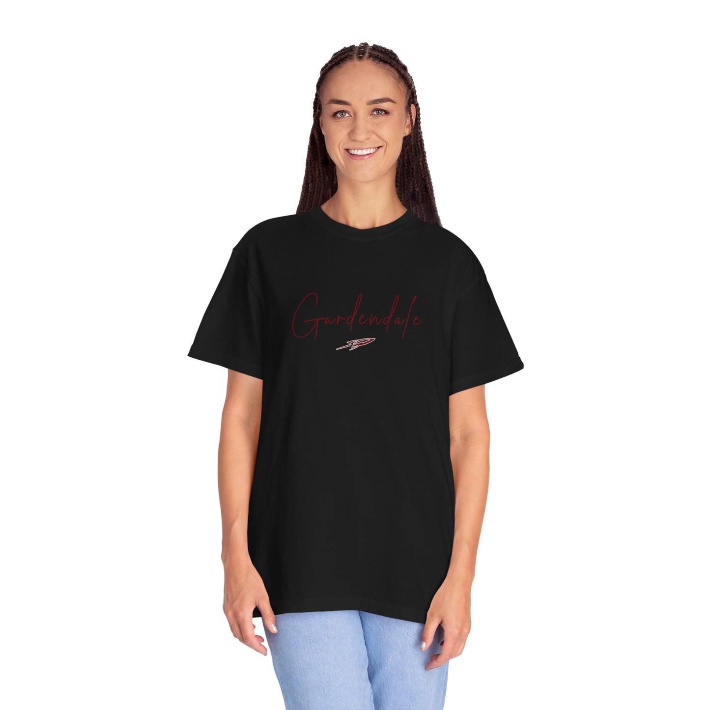 Gardendale Script Unisex Garment-Dyed T-shirt