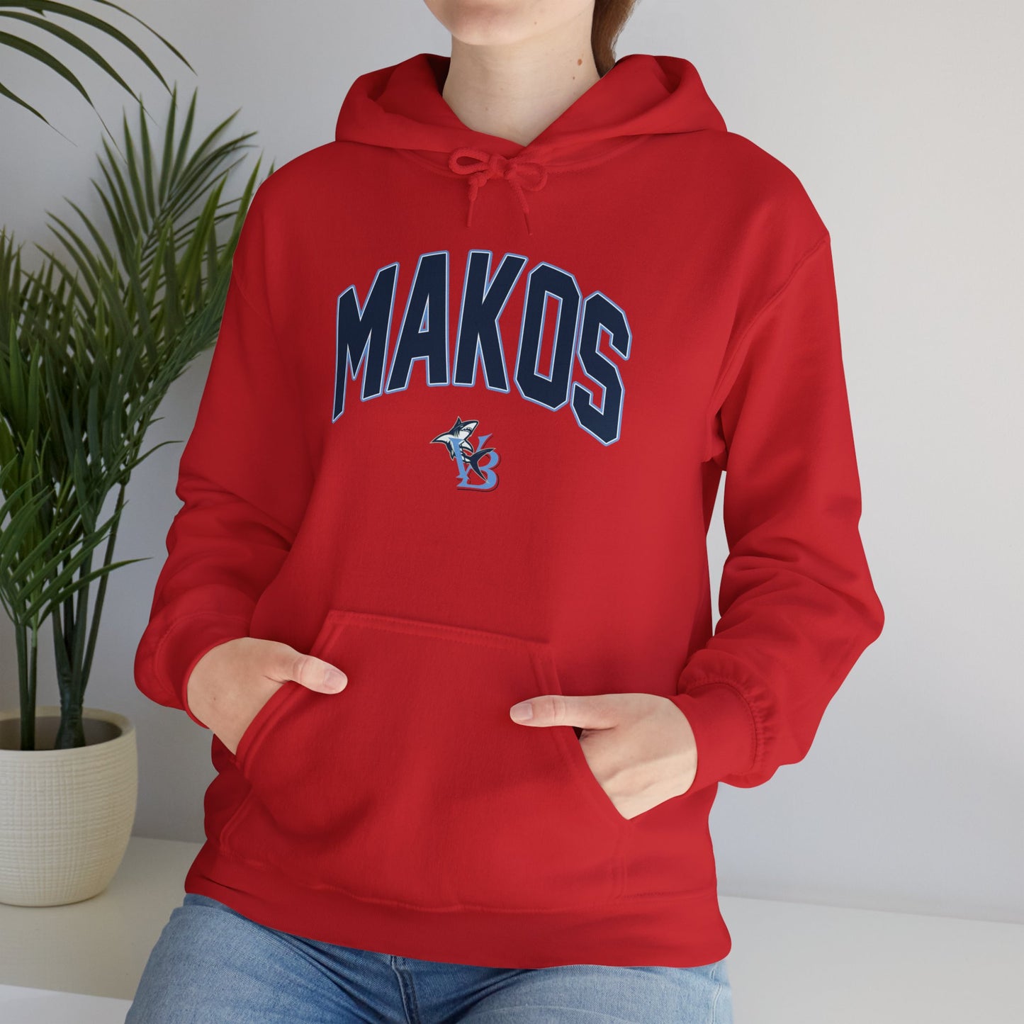 VB MAKOS Heavy Blend Hooded Sweatshirt - Team Spirit Apparel