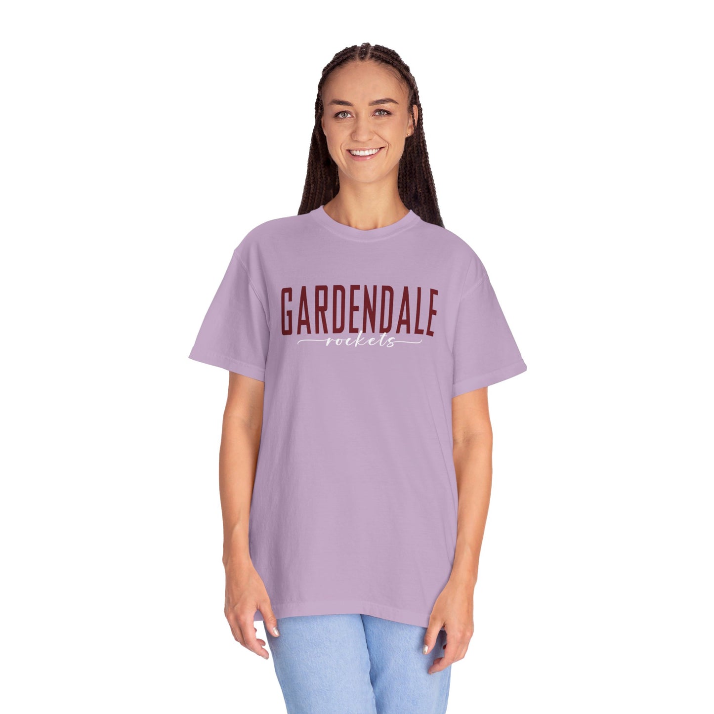 Gardendale Rockets Unisex Garment-Dyed T-shirt