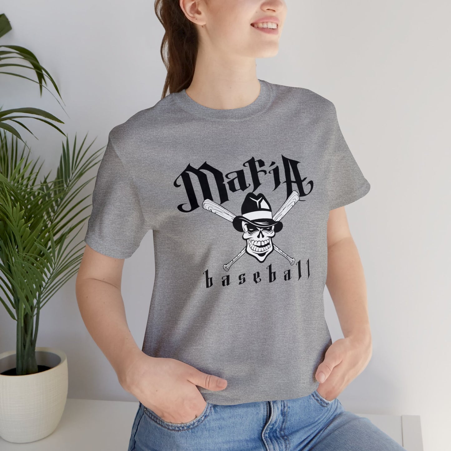 Mafia Baseball Jersey Short Sleeve Tee