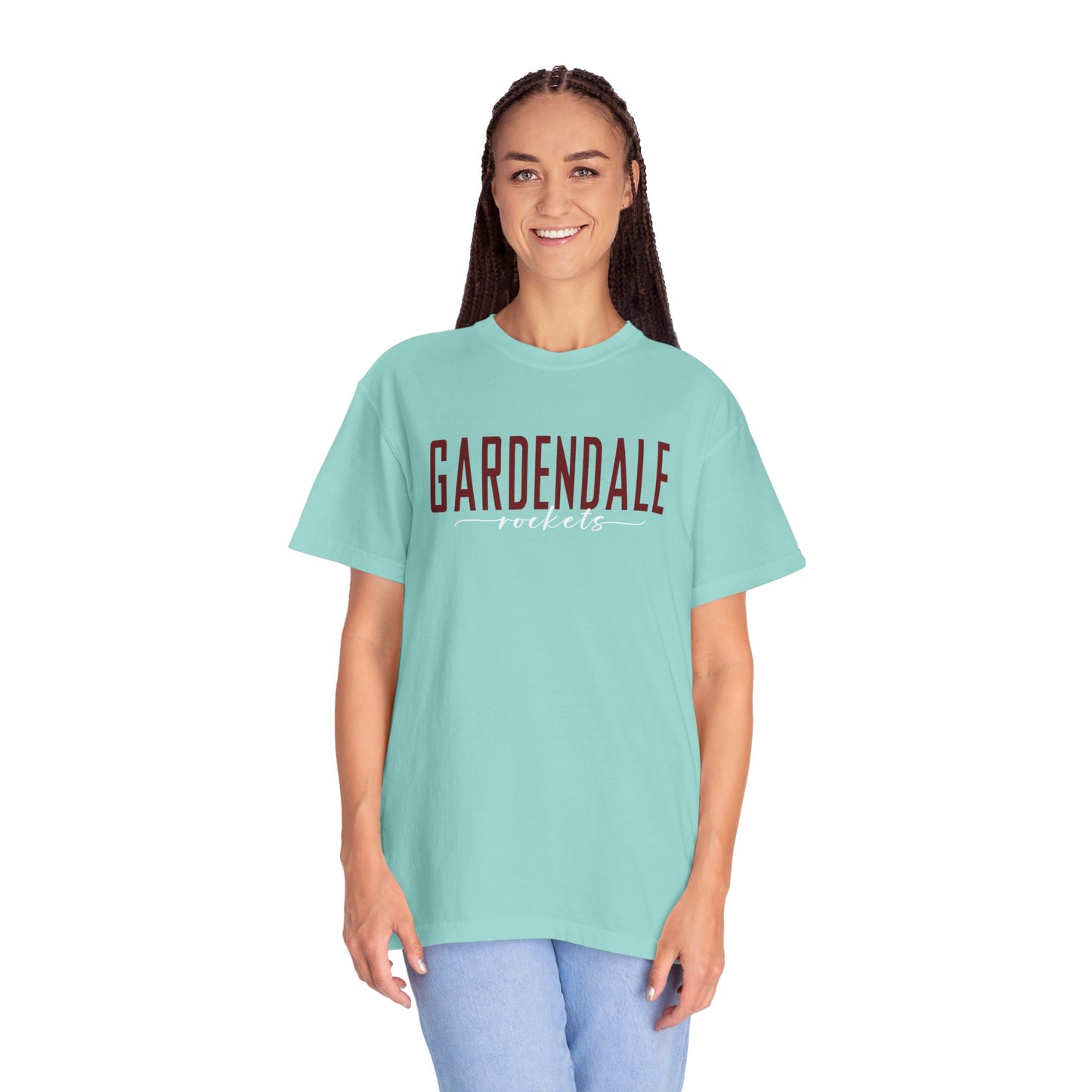 Gardendale Rockets Unisex Garment-Dyed T-shirt