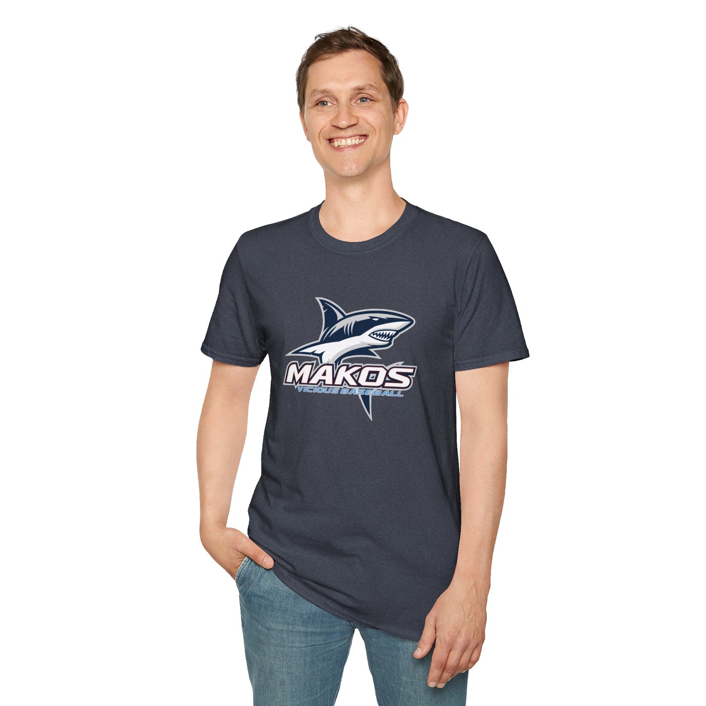 VB MAKOS Shark Unisex Softstyle T-Shirt