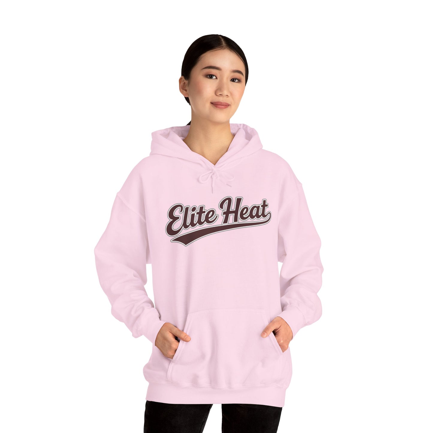 Elite Heat Hoodie — Retro Script Pullover