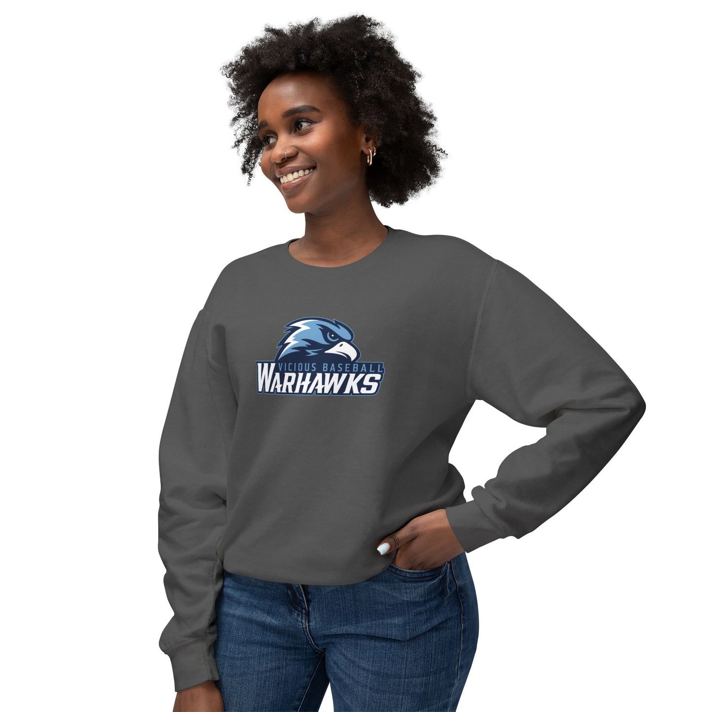 VB Warhawks Unisex Lightweight Crewneck Sweatshirt