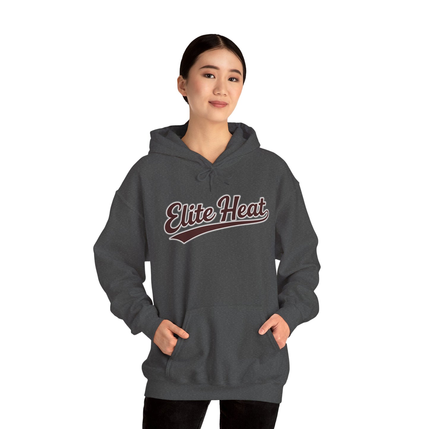 Elite Heat Hoodie — Retro Script Pullover