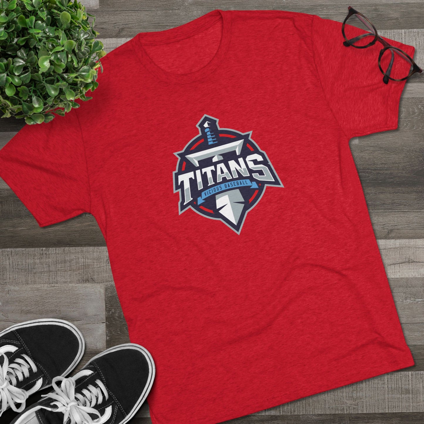 VB Titans Unisex Tri-Blend Crew Tee