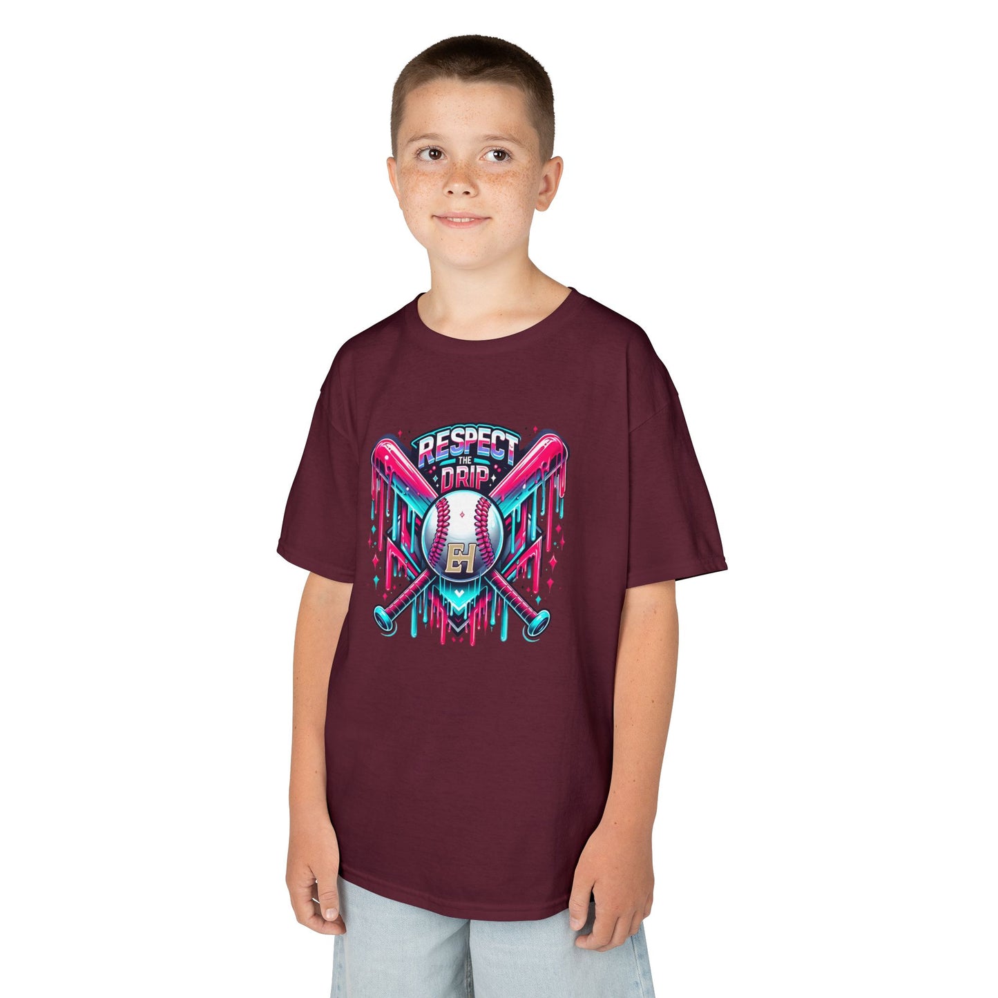 Elite Heat "Respect the Drip" Alt Tee - Youth