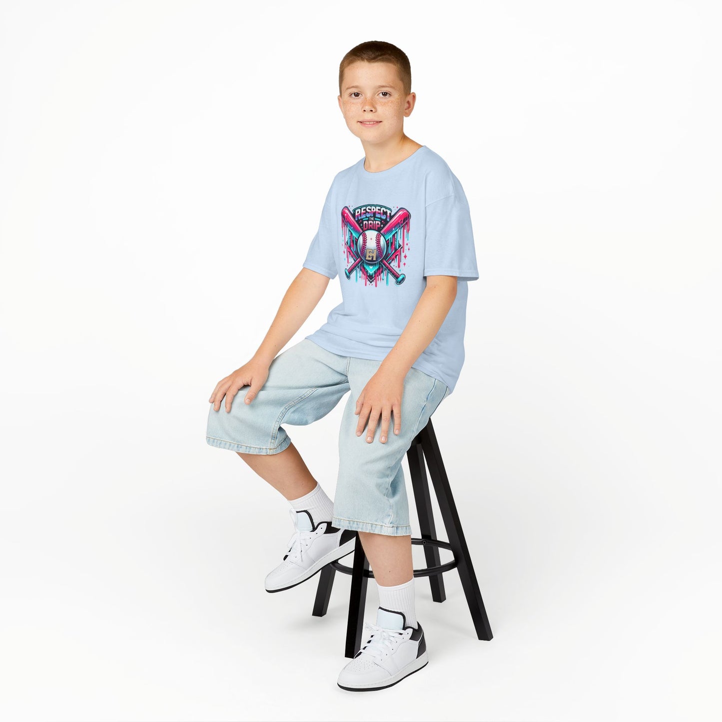 Elite Heat "Respect the Drip" Alt Tee - Youth