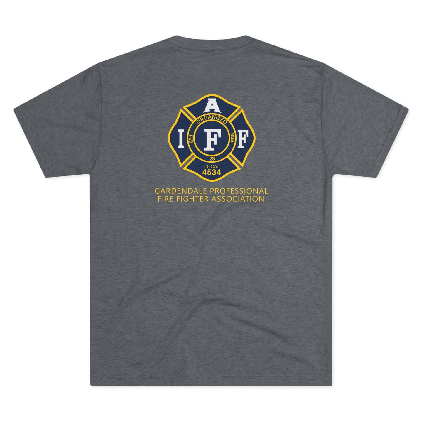 GPFFA "Maize&Blue" Tri-Blend Crew Tee