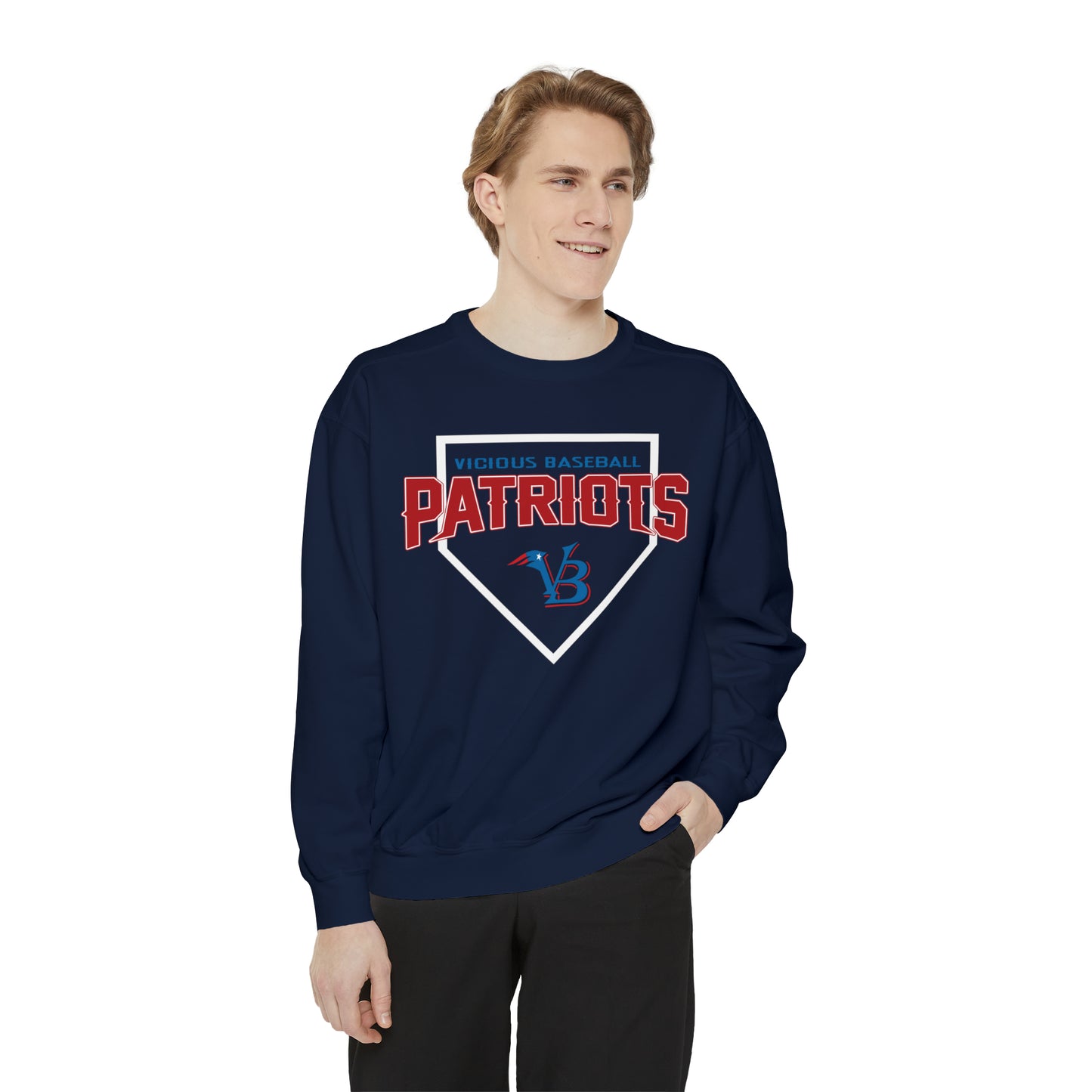 VB Patriots Garment-Dyed Sweatshirt