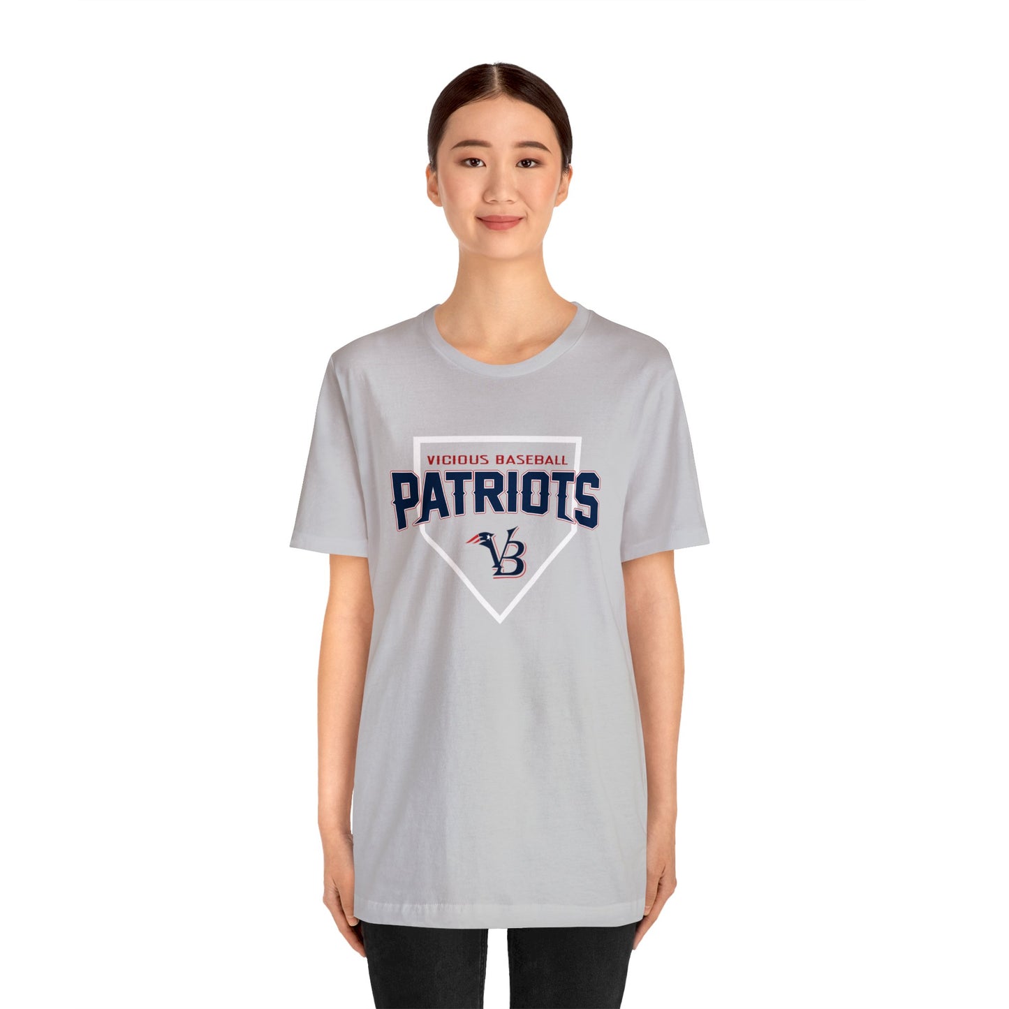 VB Patriots Plate Jersey Short Sleeve Tee