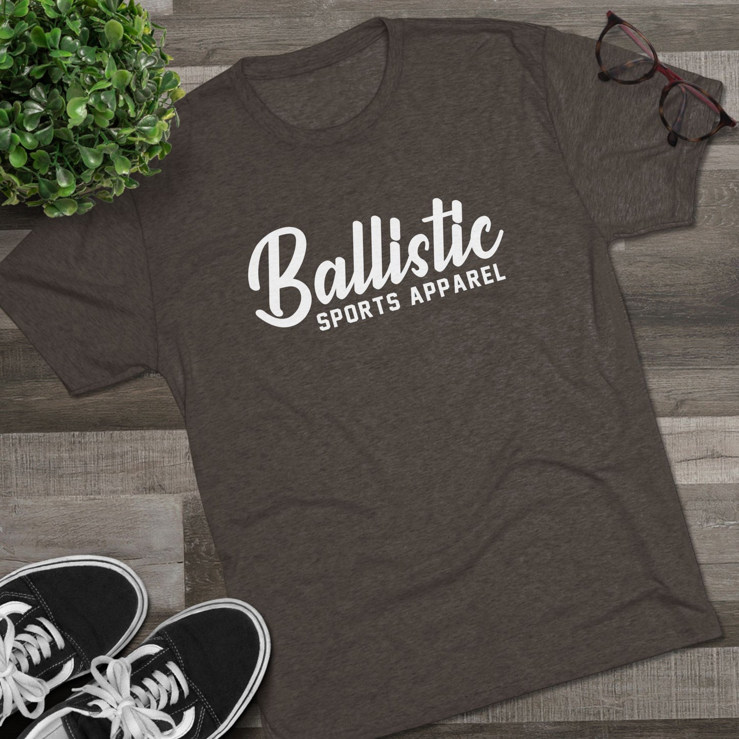 Ballistic Script Tri-Blend Crew Tee