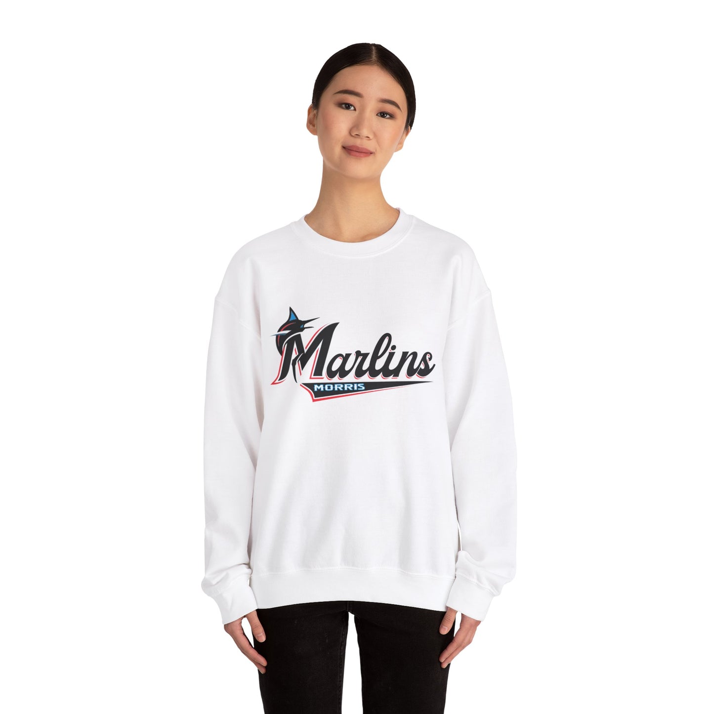 Morris Marlins Heavy Blend™ Crewneck Sweatshirt