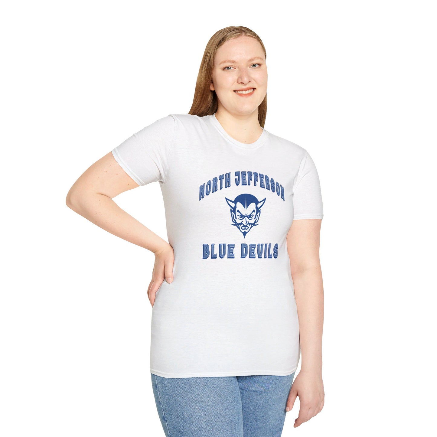 NJ Blue Devils Vintage Softstyle T-Shirt