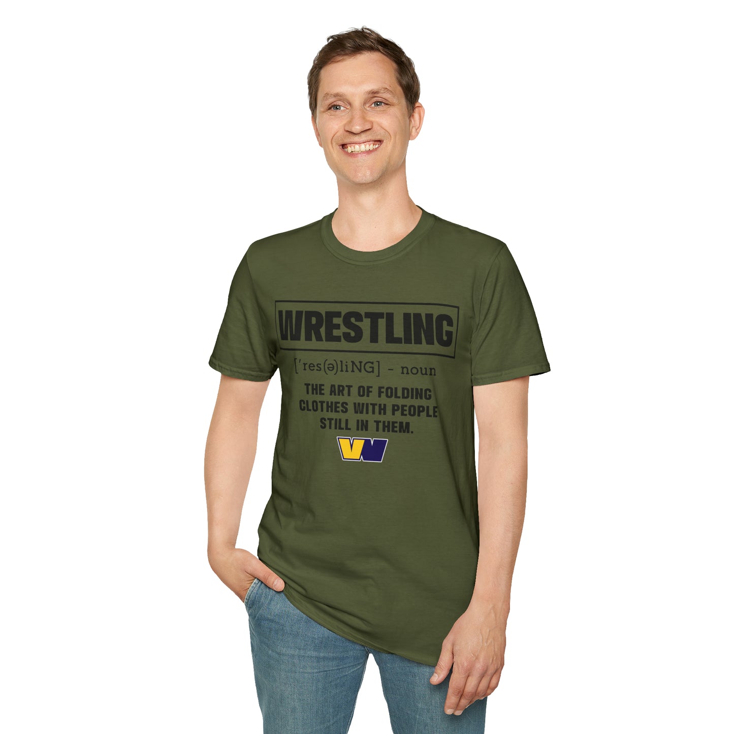 Vicious Wrestling Definition Softstyle T-Shirt