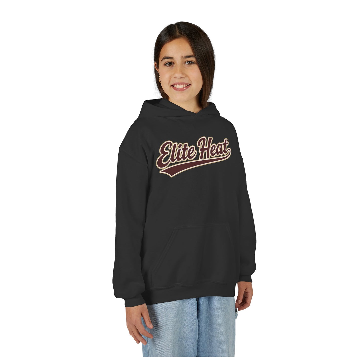 Elite Heat Youth Retro Script Hoodie