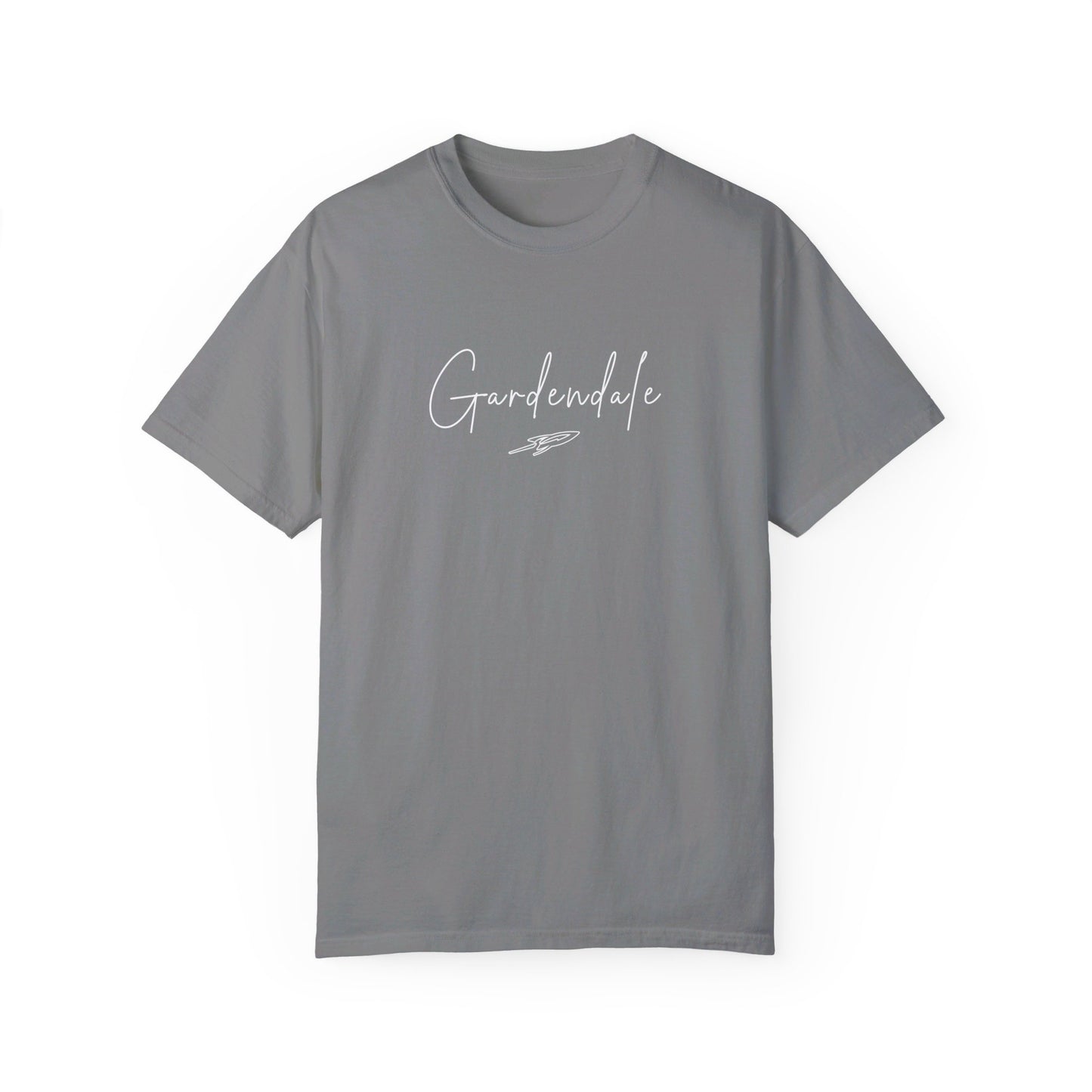 Gardendale Script Unisex Garment-Dyed T-shirt