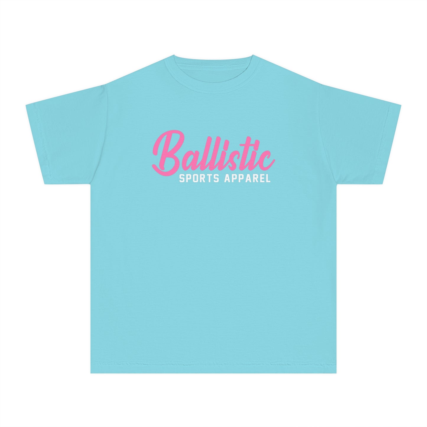 Ballistic Pink Logo Youth Midweight Tee