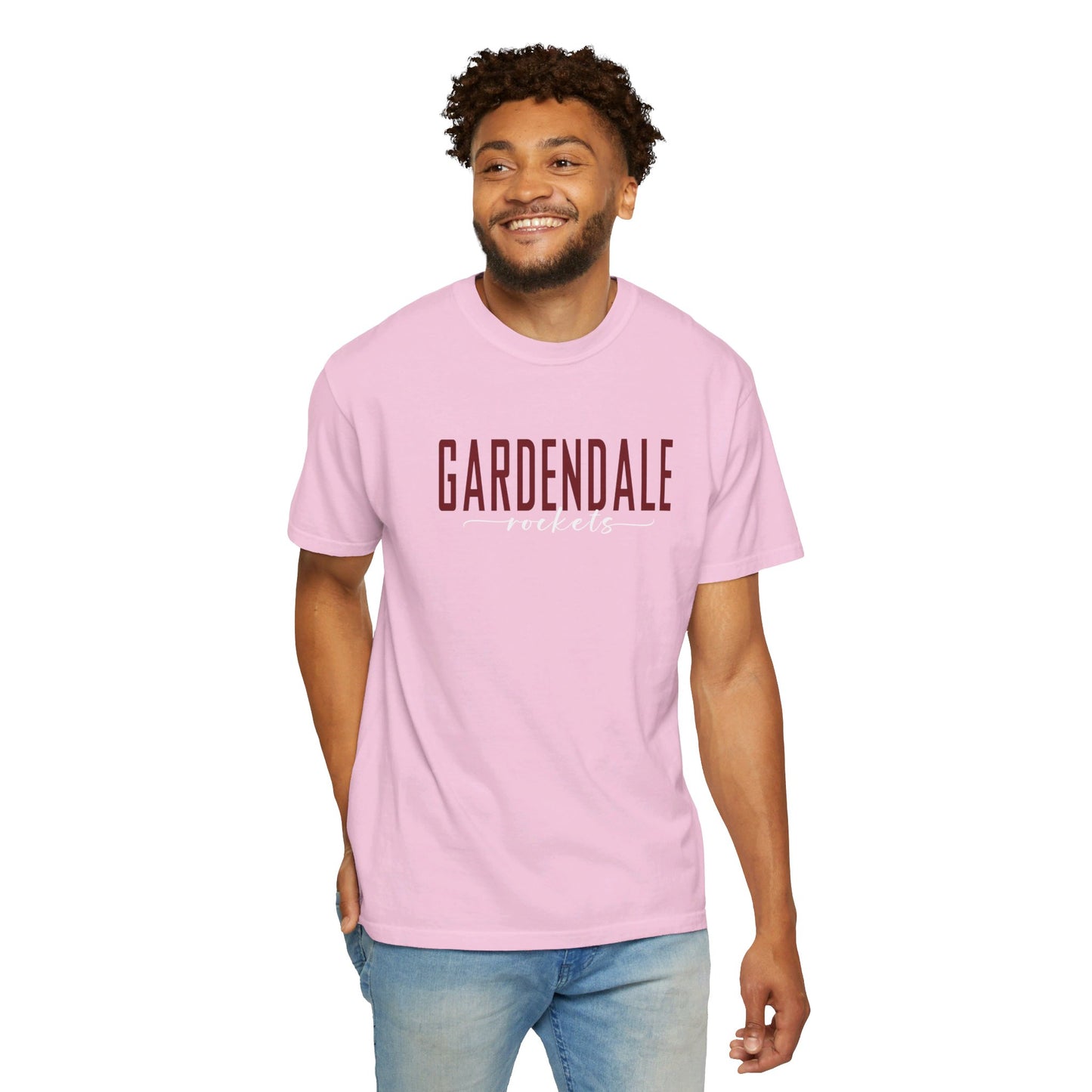 Gardendale Rockets Unisex Garment-Dyed T-shirt