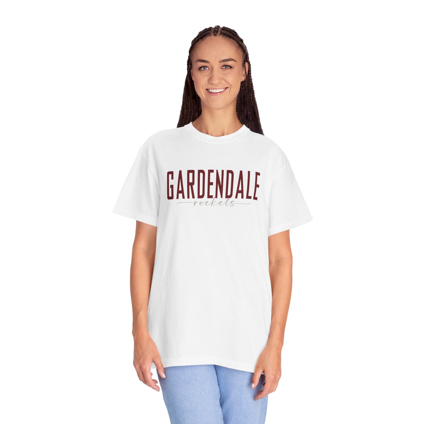 Gardendale Rockets Unisex Garment-Dyed T-shirt