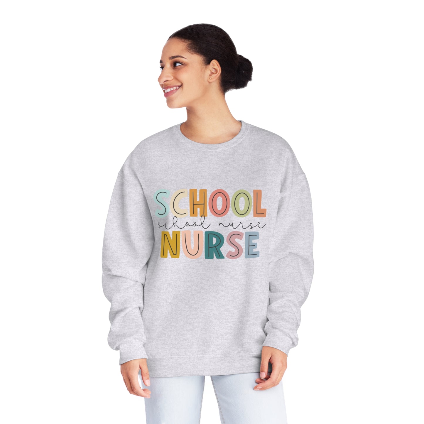 School Nurse NuBlend® Crewneck Sweatshirt