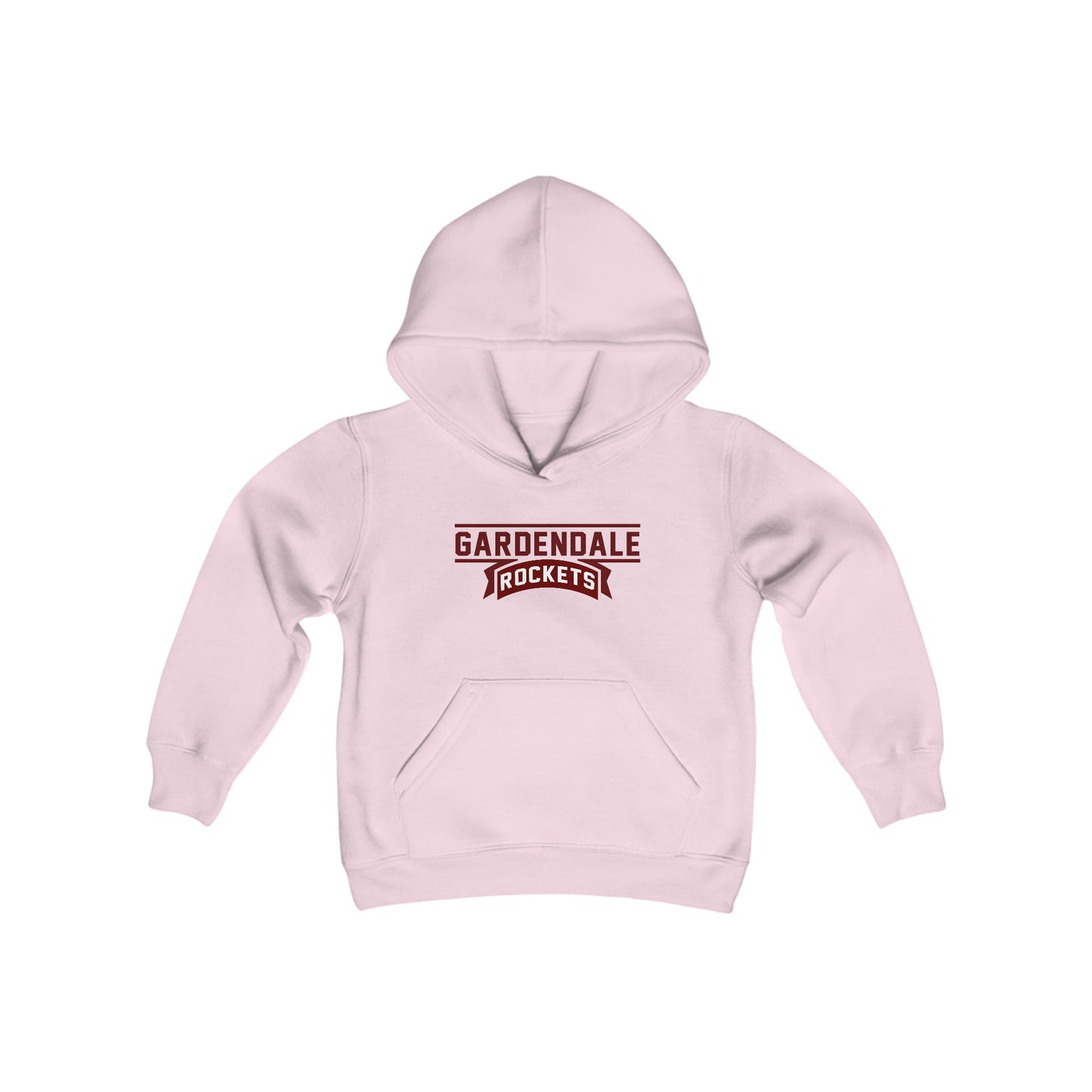 Gardendale Rockets Vintage Youth Heavy Blend Hooded Sweatshirt