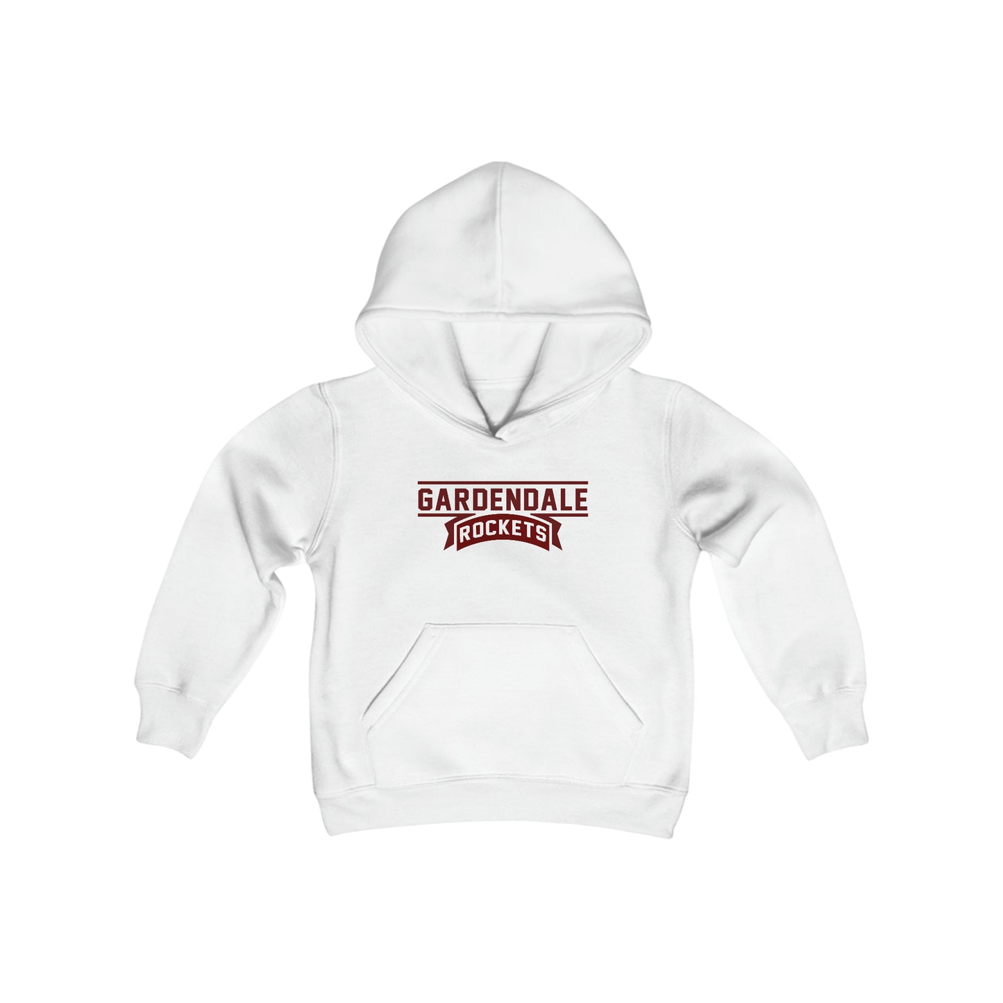 Gardendale Rockets Vintage Youth Heavy Blend Hooded Sweatshirt