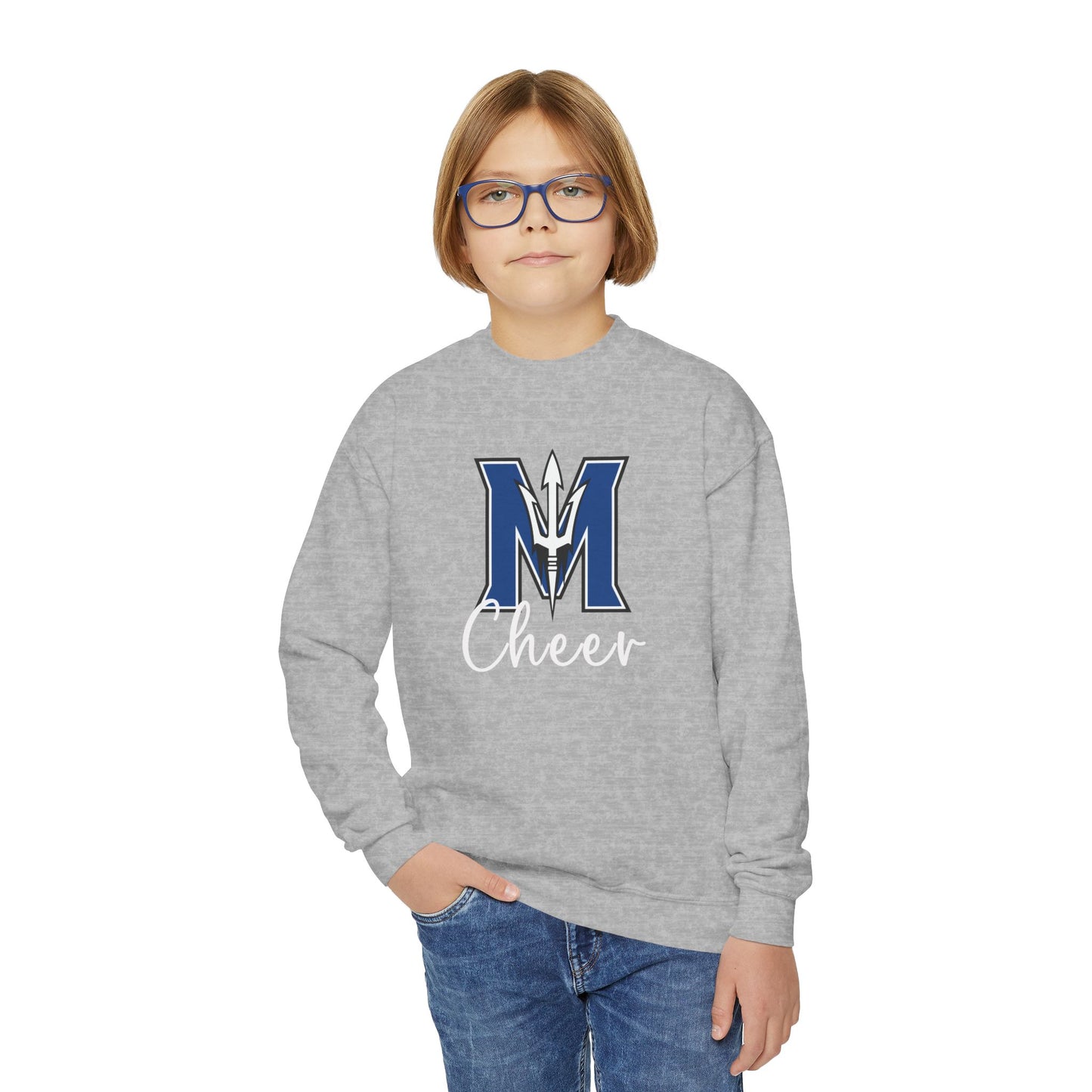 Morris Cheer Youth Crewneck Sweatshirt