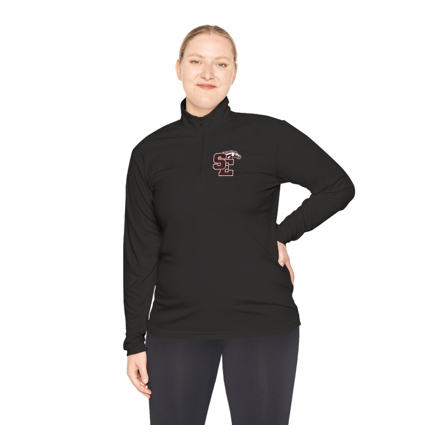 SE Mustangs Quarter-Zip Pullover